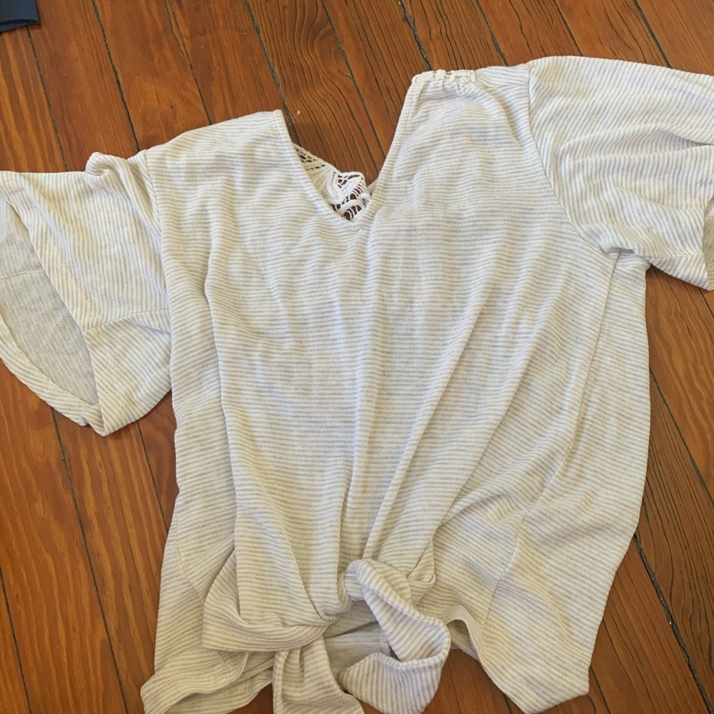 cute beige top